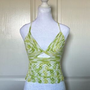 Handmade Crochet Top! Adjustable and super cute!